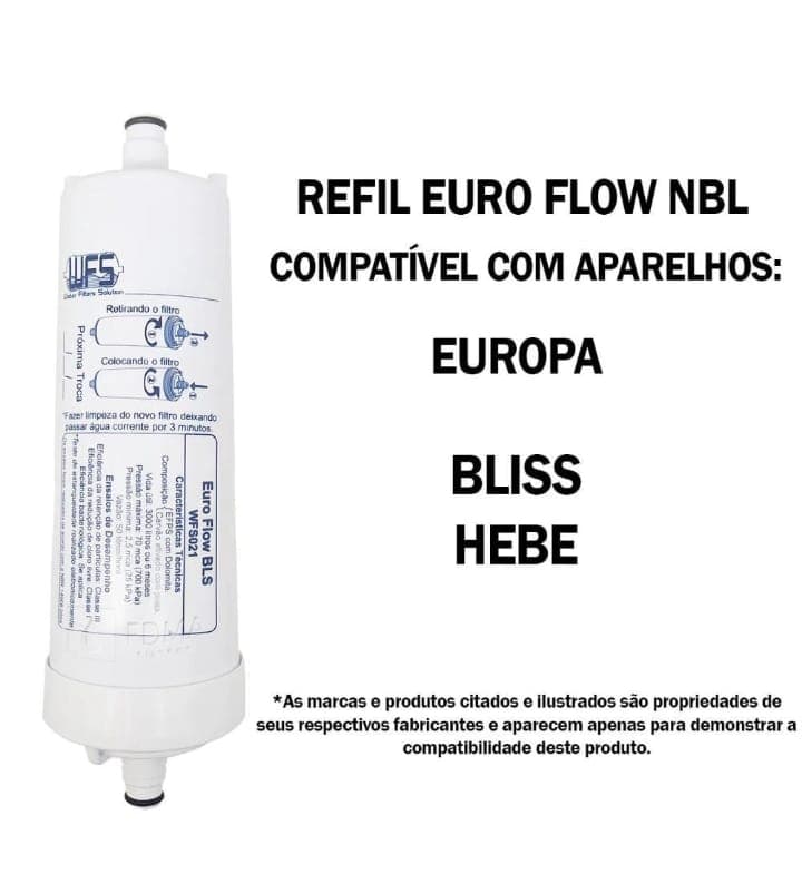 REFIL EURO FLOW BLS WFS 021